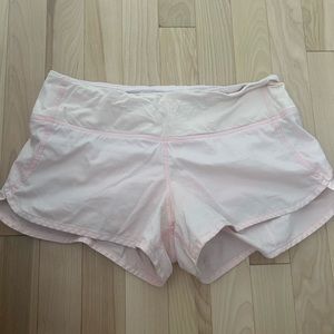 Lululemon pink shorts